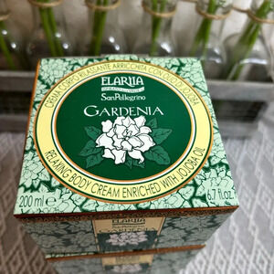 Elariia Gardenia Relaxing Body Cream, 6.7 oz New in Box. 2 left to sell